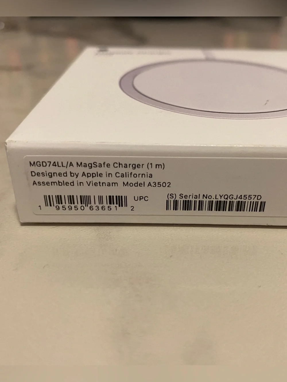 Apple - MagSafe Charger (1m) For iPhone 12 through iPhone 17 Models + AirPods